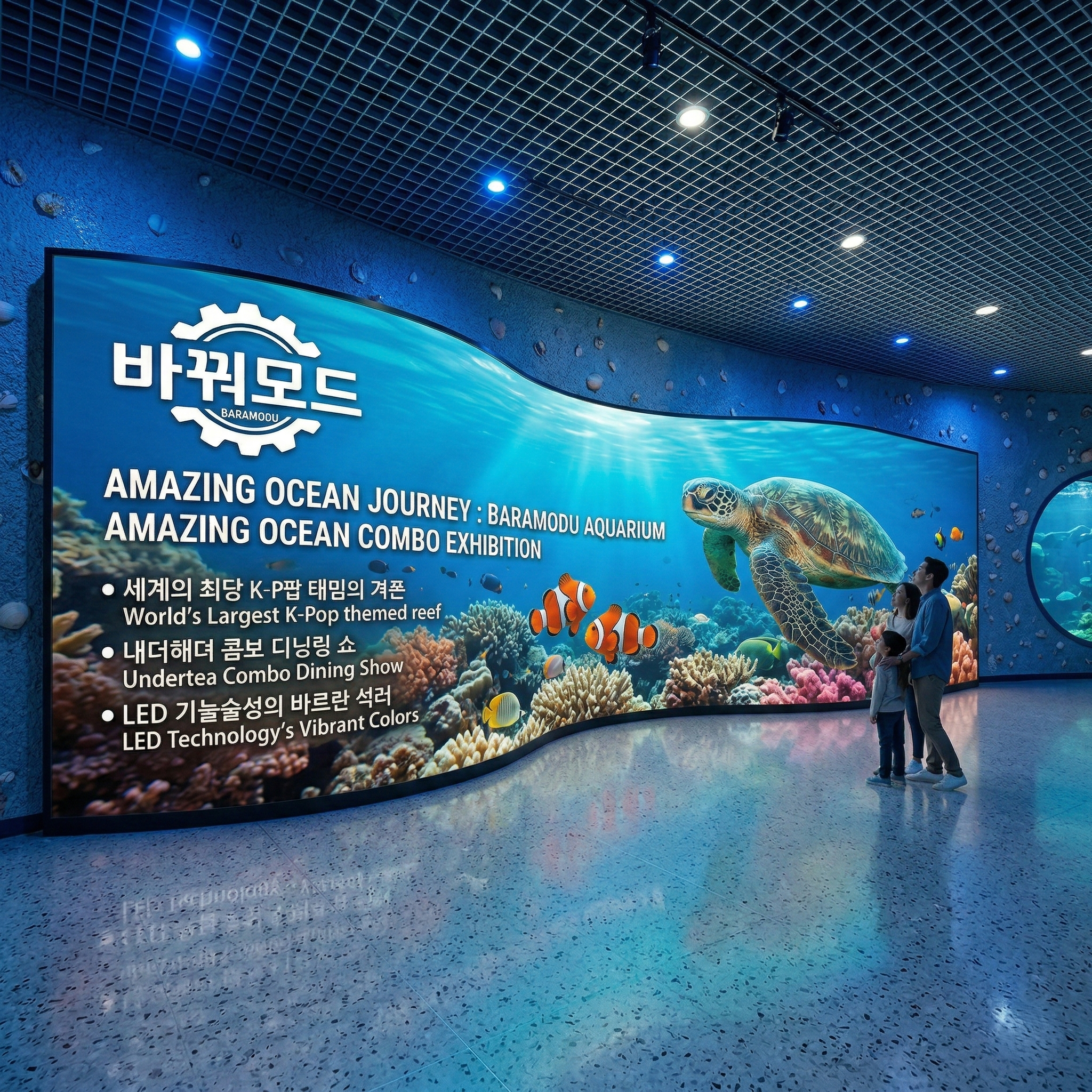 유연한 라운드 보드